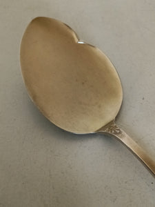 Pelle à glace style Empire en argent massif Allemand. Début XXÈME. Ravissant modèle de haute qualitée.