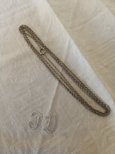 Charger l'image dans la galerie, Chaîne sautoir de montre en argent massif vers 1930
