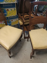 Charger l&#39;image dans la galerie, Rare série de 6 chaises Russes XIXÈME en acajou massif . À recouvrir
