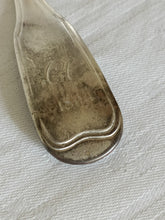 Charger l'image dans la galerie, Augsbourg 1763 rare cuillère en argent massif XVIIIE avec monogramme et date
