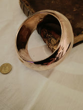 Charger l'image dans la galerie, Bracelet en argent massif 0,925 revêtement vernis couleur cuivrée. 62g
