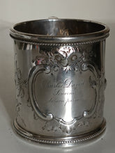 Charger l&#39;image dans la galerie, William Gale &amp; Son News York 1855,Rare mug en argent massif Sterling Américain, pièce de collection fin XIXÈME !
