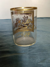 Charger l&#39;image dans la galerie, Copie verre peint et doré austro-hongrois XX ème
