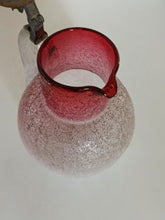 Charger l'image dans la galerie, Baccarat givre , pichet en verre soufflé et couvercle en étain.
