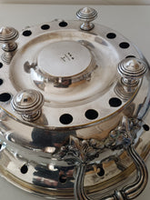 Charger l'image dans la galerie, Christofle chauffe plat ancien en métal argenté, fin XIXÈME début XXÈME
