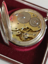 Charger l&#39;image dans la galerie, Montre gousset homme en argent massif , vers 1900
