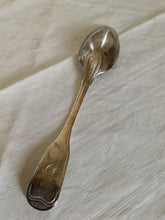 Charger l'image dans la galerie, Augsbourg 1763 rare cuillère en argent massif XVIIIE avec monogramme et date

