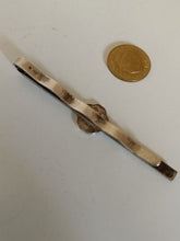 Charger l&#39;image dans la galerie, Pince à cravate trèfles à 4 feuilles argent
