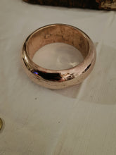 Charger l'image dans la galerie, Bracelet en argent massif 0,925 revêtement vernis couleur cuivrée. 62g
