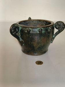Gilbert François Bocquet artiste de  Carouge (1874-1955)

Rare vase en bronze Art nouveau vers 1920