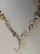 Charger l&#39;image dans la galerie, Collier florale en argent massif style art nouveau
