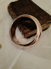 Charger l'image dans la galerie, Bracelet en argent massif 0,925 revêtement vernis couleur cuivrée. 62g
