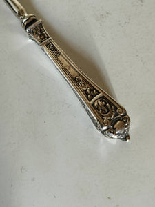 Tir gants avec manche en argent XIXè Allemand