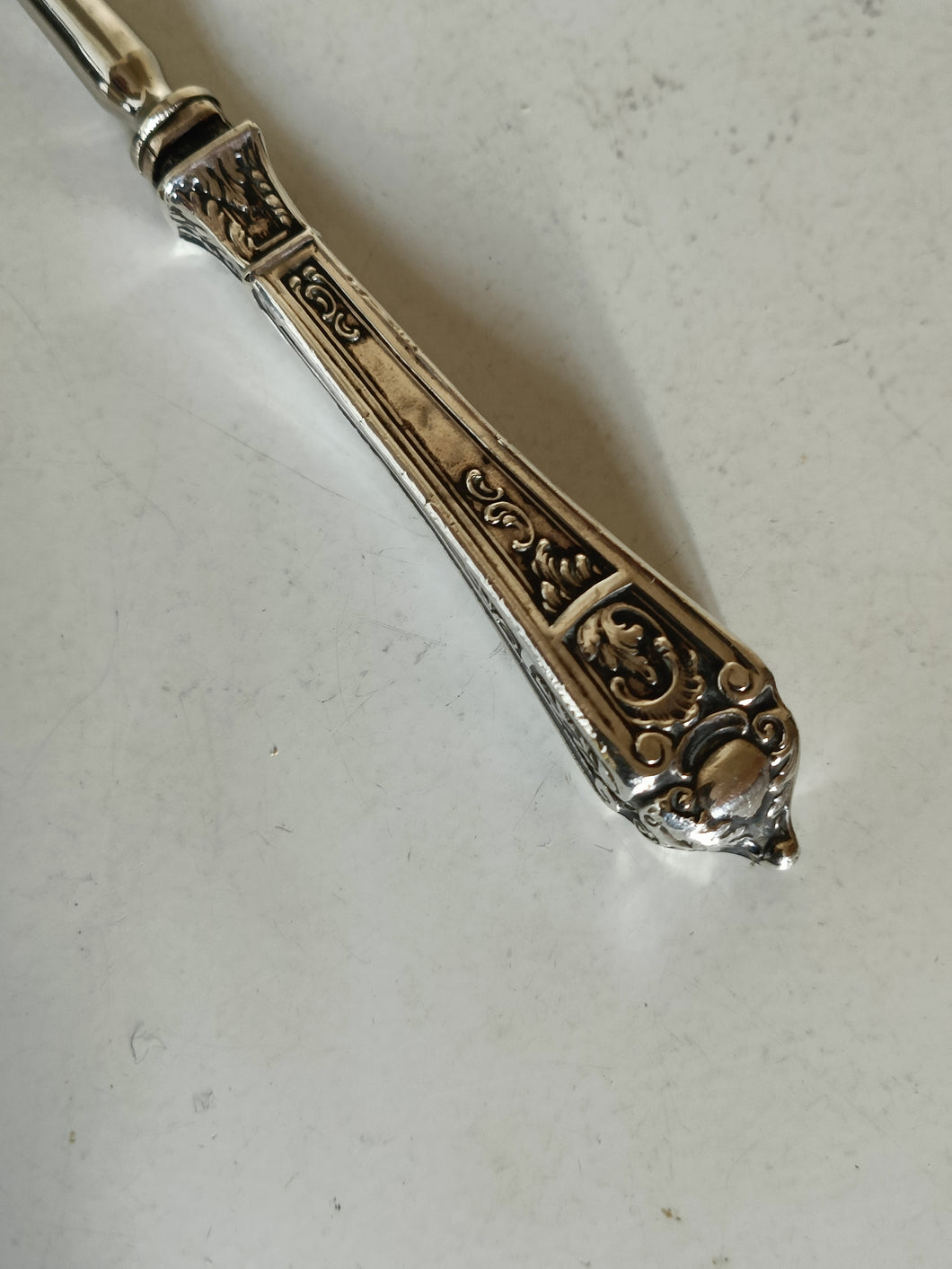 Tir gants avec manche en argent XIXè Allemand