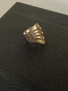 Bague en argent , probablement Touareg ou ethnique