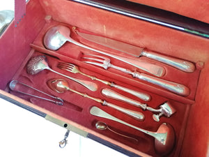 Coffret ménagère complet en argent massif