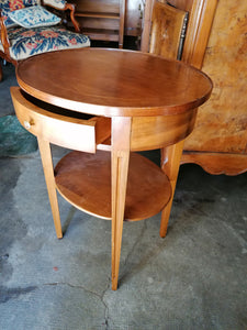 Guéridon ovale Directoire