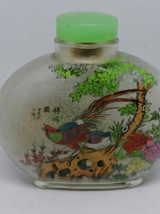 Flacon à tabac Chine ,peint par l'intérieur.