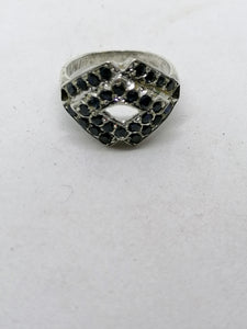 Bague argent et tourmaline