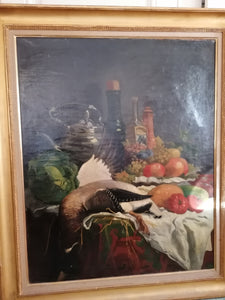 Grande Nature morte fin XIX ème