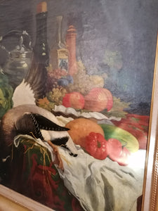 Grande Nature morte fin XIX ème