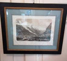 Charger l&#39;image dans la galerie, Litho vue de Chamonix
