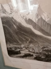 Charger l&#39;image dans la galerie, Litho vue de Chamonix
