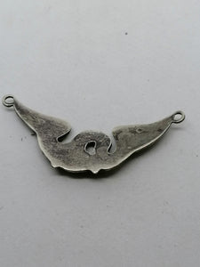 Pendentif cygne ancien