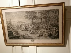 Gravure Original Etienne Fessard 18ème