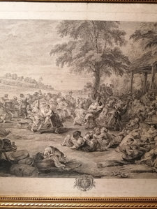 Gravure Original Etienne Fessard 18ème