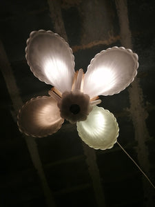 Lustre 4 feux Art Déco
