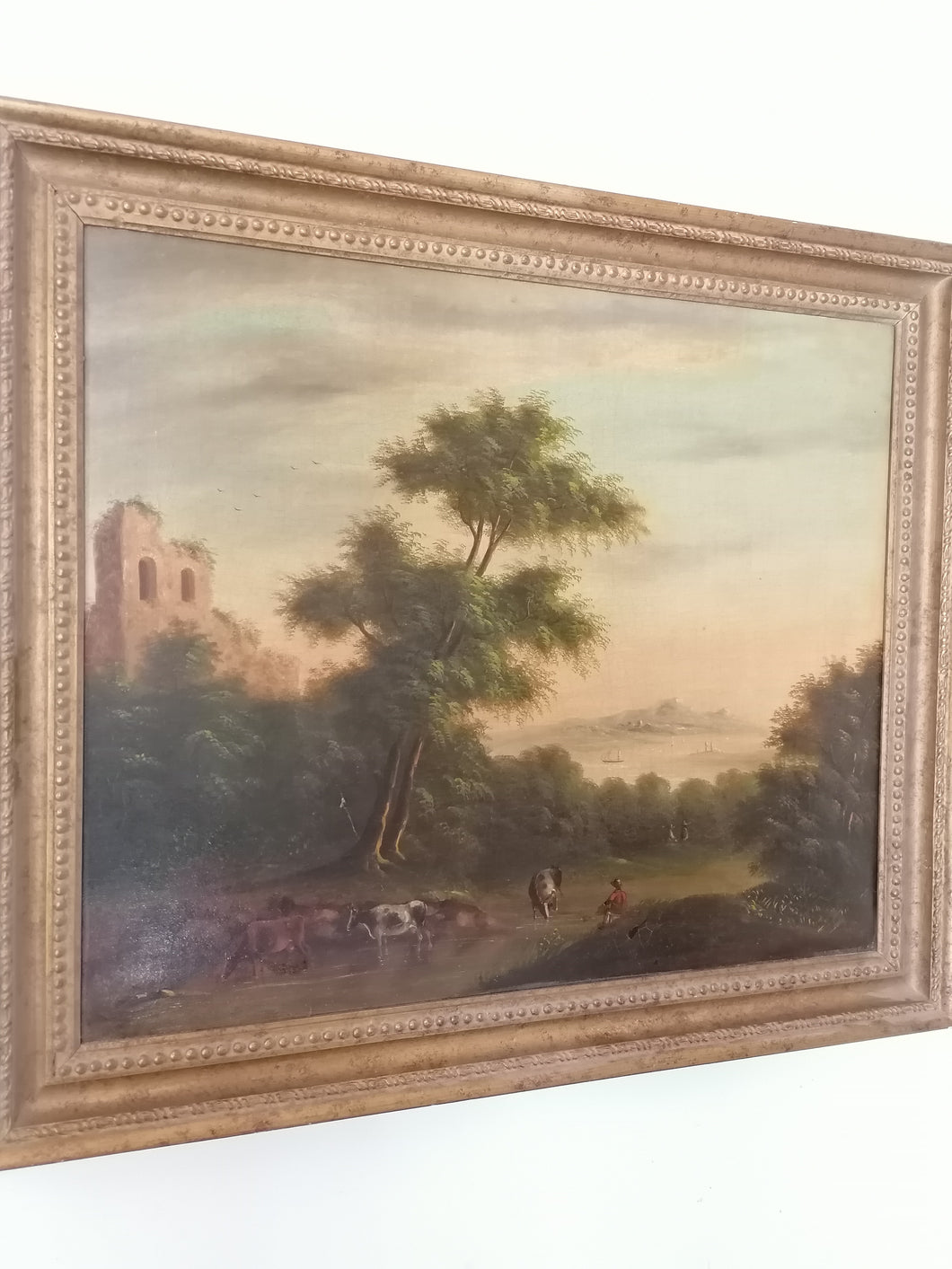 Paysage romantique XIX ème