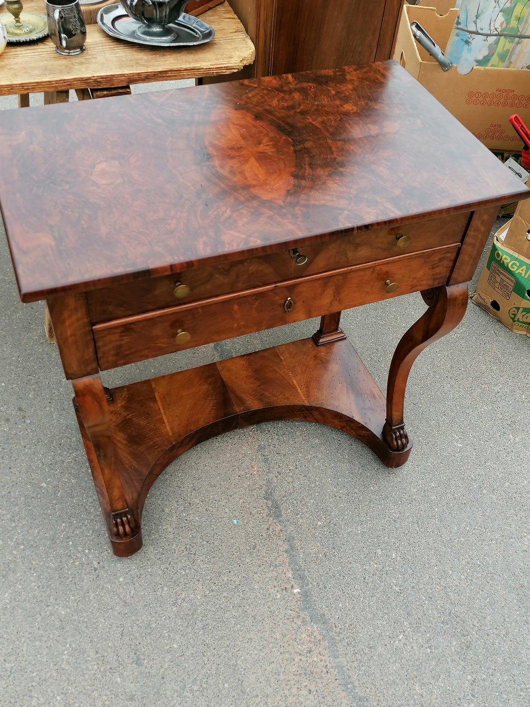 Console coiffeuse Empire