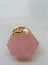 Charger l&#39;image dans la galerie, Bague or 18 carat et perle de culture
