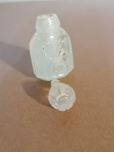Flacon en cristal de roche chinois