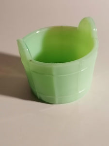 Petite opaline de foire verte 