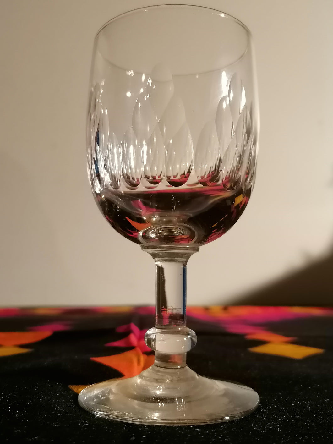 Verre soufflé ancien