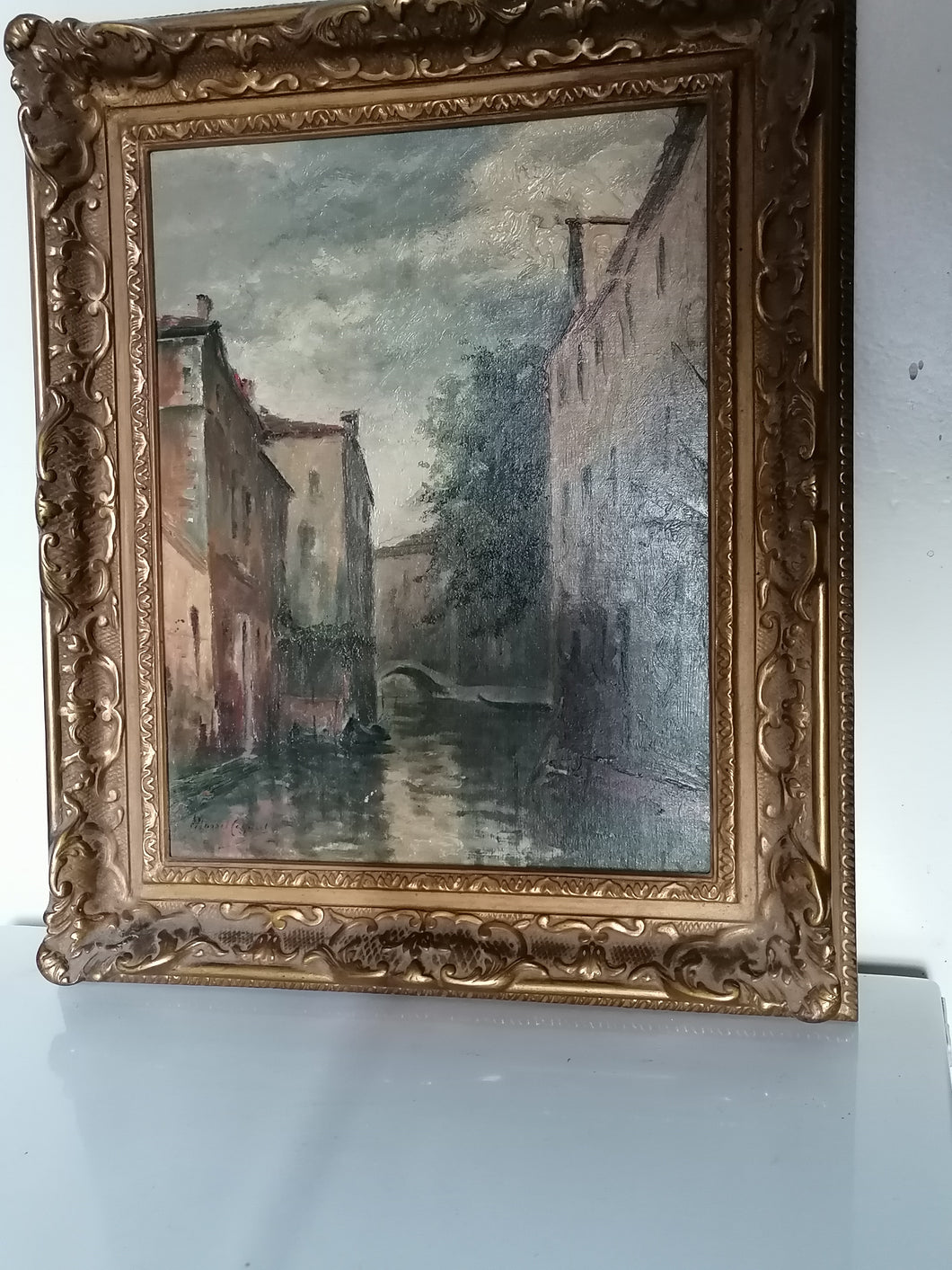 Canal à Venise par Marcel Coignet 1857-1914