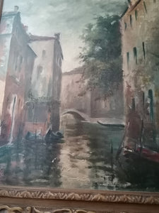 Canal à Venise par Marcel Coignet 1857-1914
