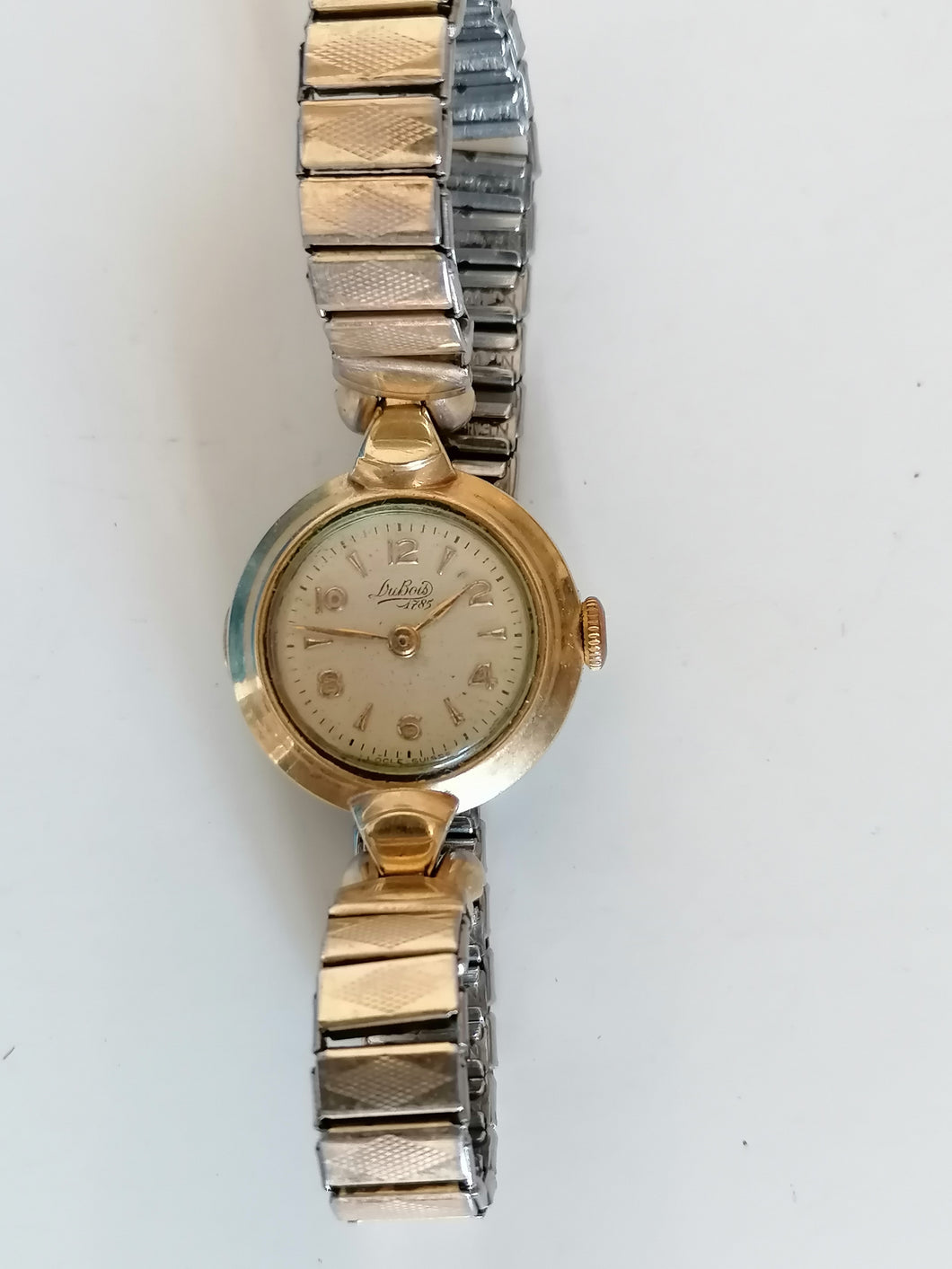 Montre Dubois 1785 vintage pour femme doré