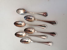 Charger l&#39;image dans la galerie, 6 cuillères à café en argent
