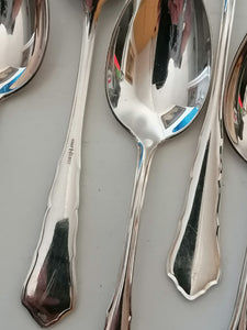  cuillères à thé en argent 0.800 Allemand