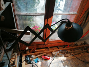 Lampe d'atelier réglable industrielle