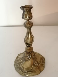 Bougeoir en bronze  Louis XV, 19ème