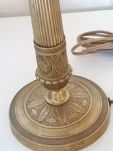 Charger l&#39;image dans la galerie, Lampe bronze doré Empire
