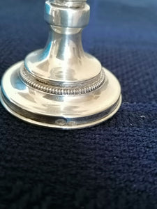 Salière style Anglais en argent 