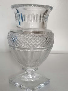 Vase en cristal taillé de Baccarat