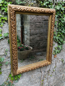 Miroir doré, dépoque Napoléon III