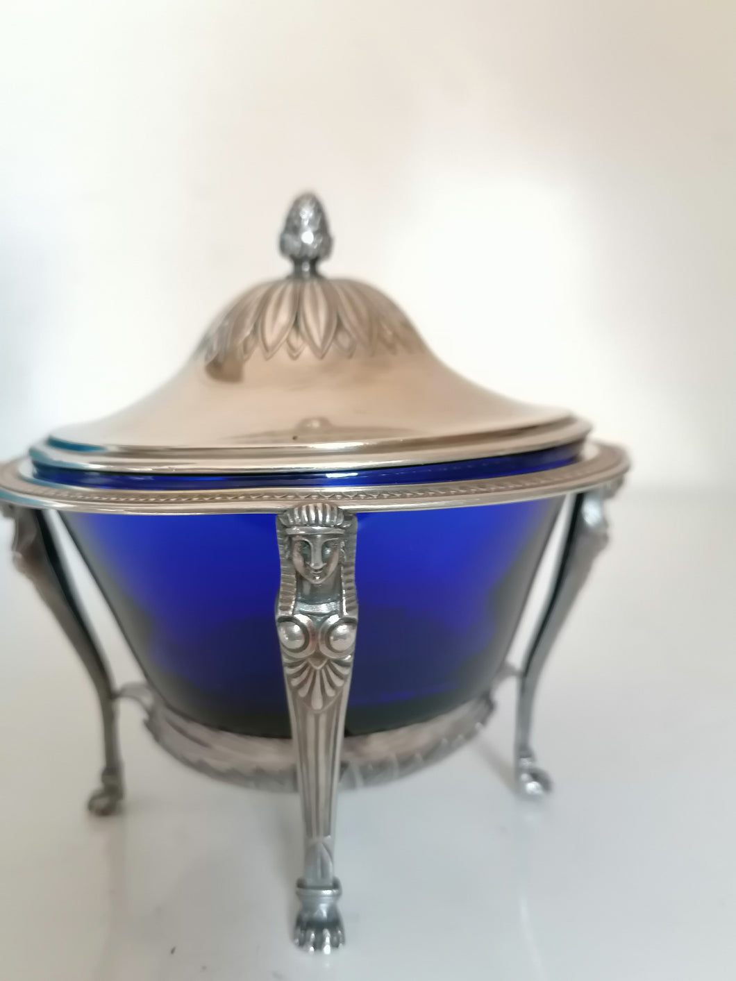 Sucrier Empire en argent