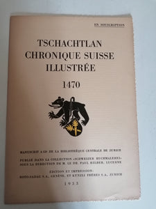 Tschachtlan chronique Suisse illustrée